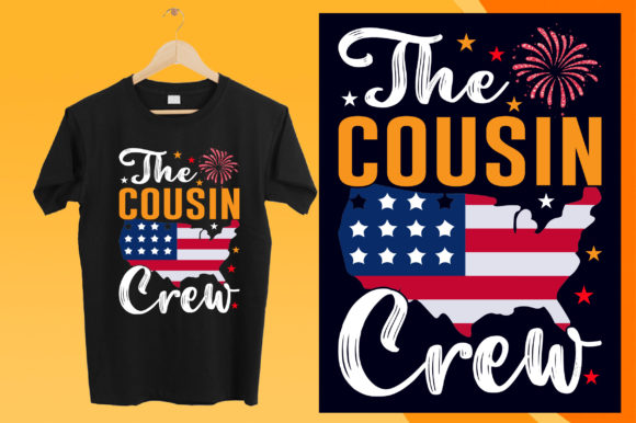 4th July Vector T-Shirt Graphics & Print Templates