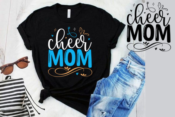 Cheer Mom SVG: Graphics & Print Templates