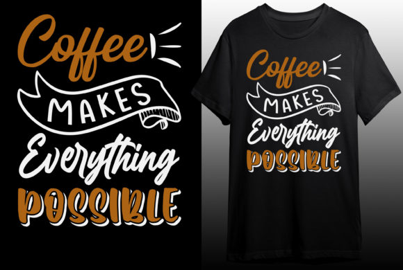 Coffee Graphics for T-Shirt Designs