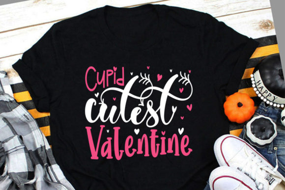 Cupid Cutest Valentine SVG: Graphics & Print Templates