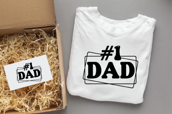 Reviewing 1 Dad Dad SVG for T-Shirt Graphics